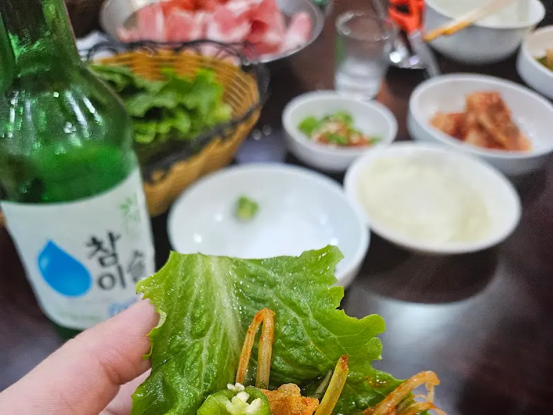 상추에 싸 먹는 불고기 쌈