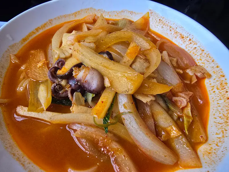 해산물이 가득한 짬뽕