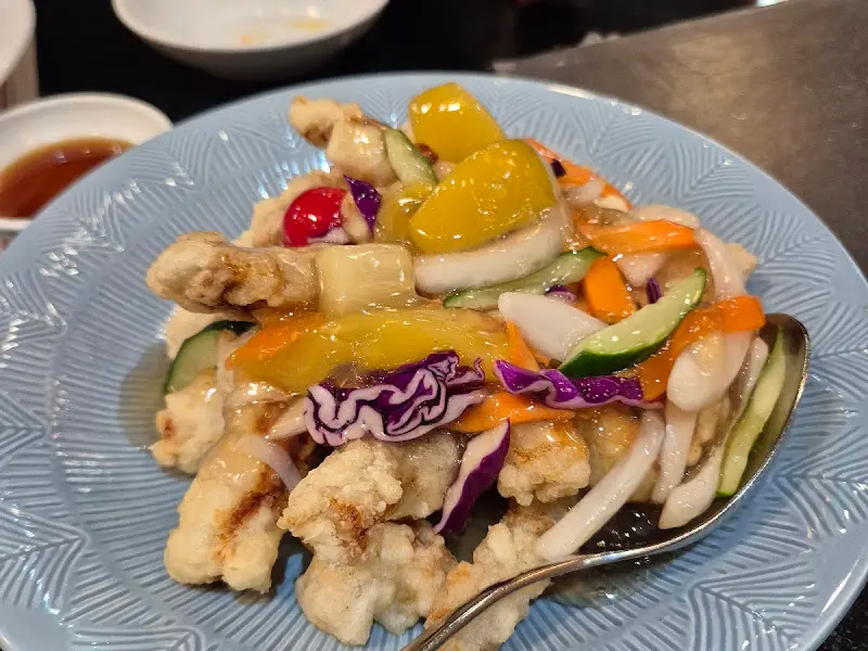 다채로운 색감의 탕수육