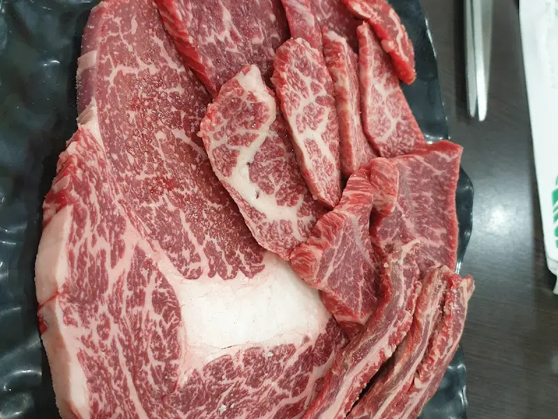 마블링이 환상적인 한우