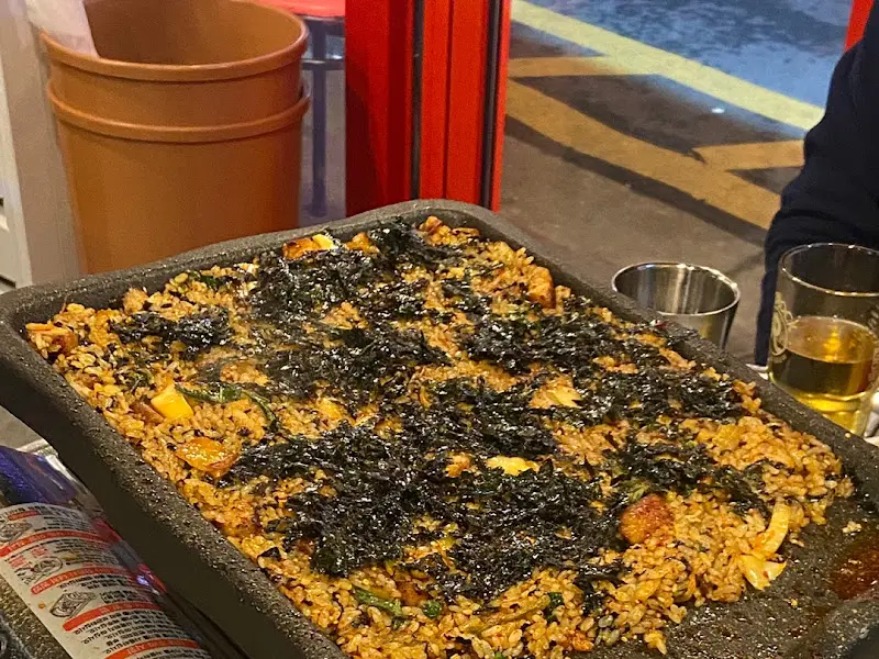 김치말이국수의 모습