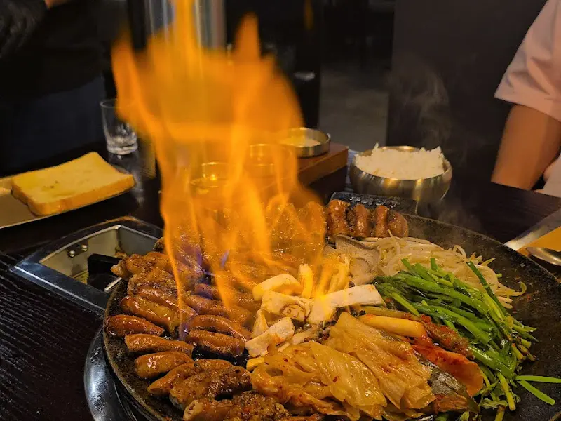 구미곱창의 불쇼