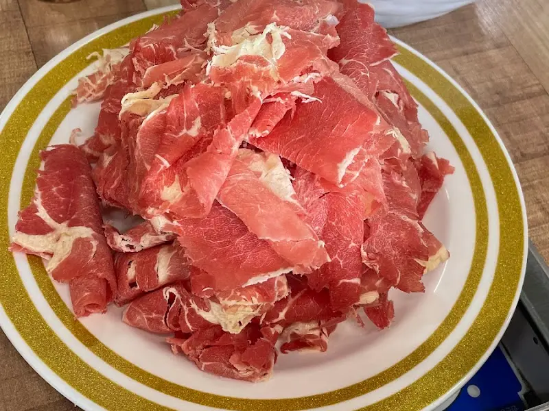 신선한 등심의 모습