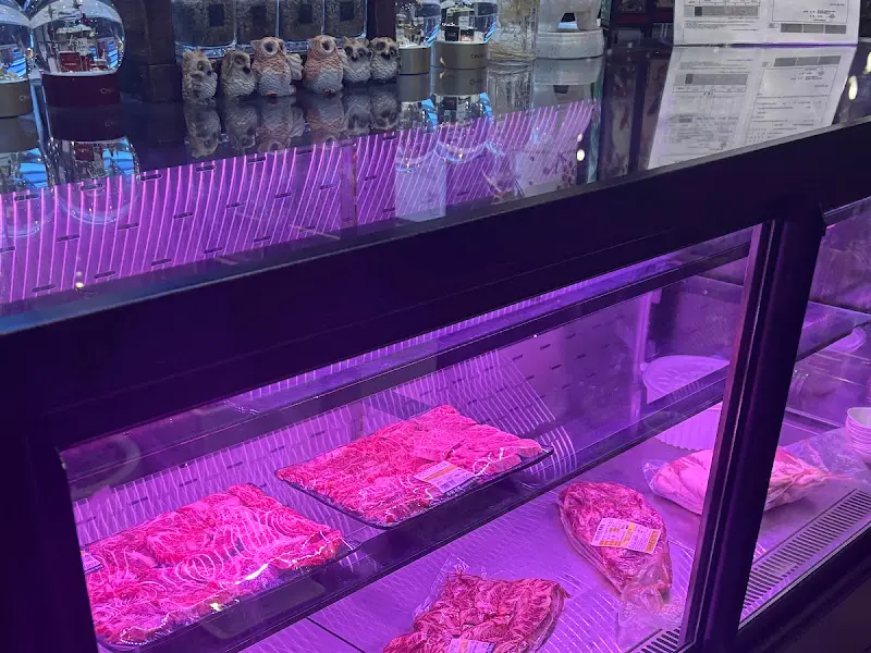 수미가든 고기 쇼케이스