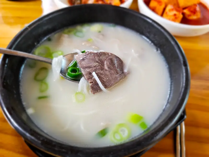 일황옥 설렁탕 내부