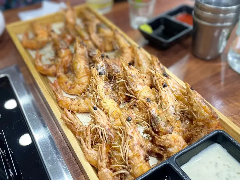 푸짐하게 담겨져 나온 새우깡