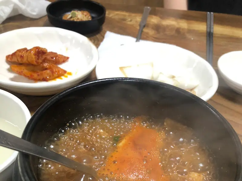 보글보글 끓는 된장찌개