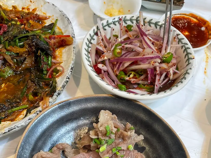 다양한 해산물 안주