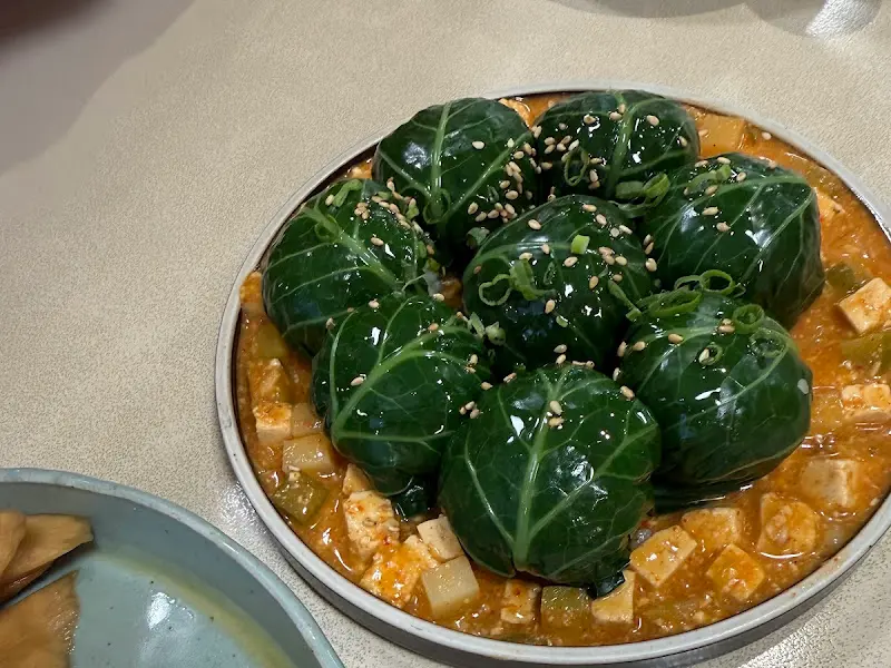 강된장 쌈밥 근접샷