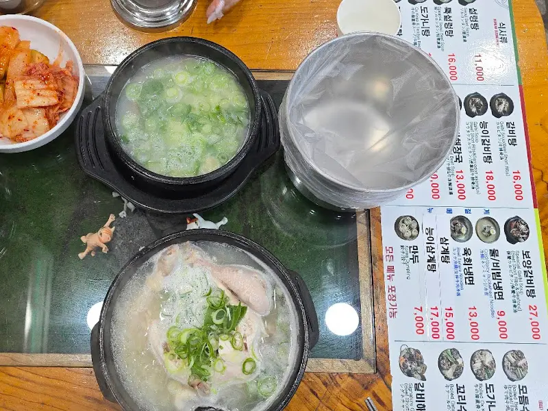 설렁탕과 깍두기, 김치