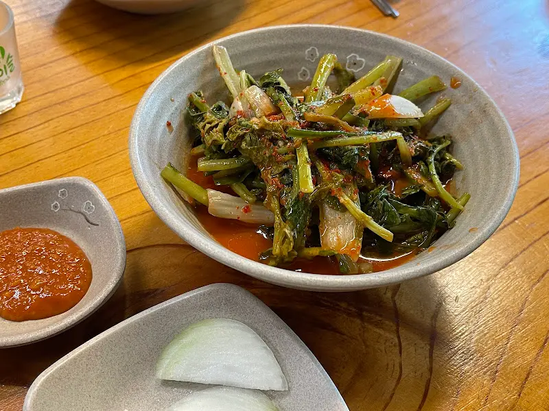 싱싱한 열무김치