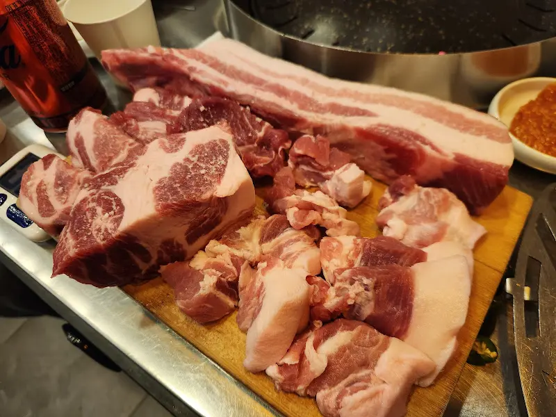 모듬 세트 고기