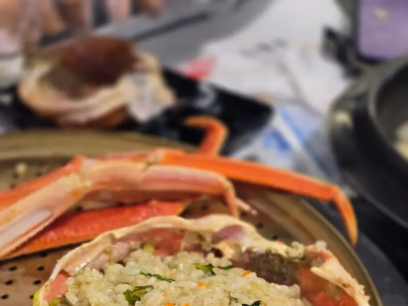 고소한 게딱지 볶음밥