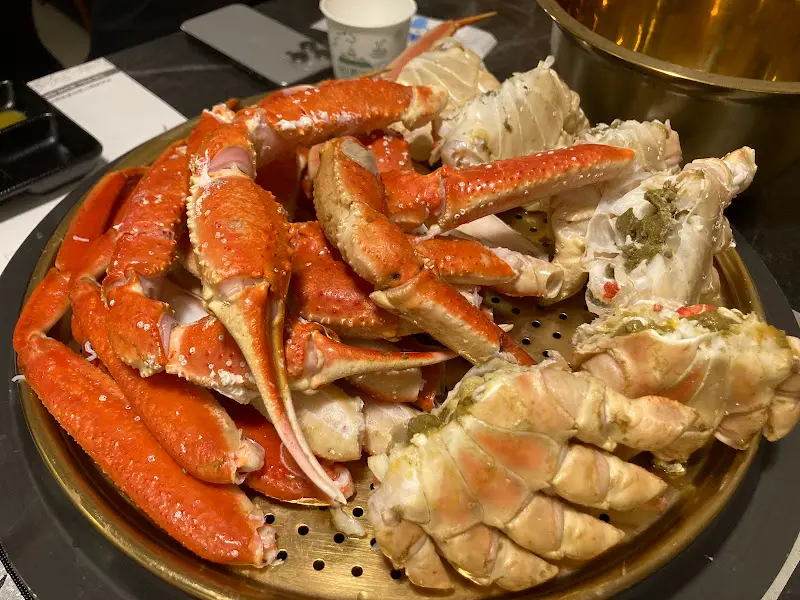 푸짐한 대게 한 상차림