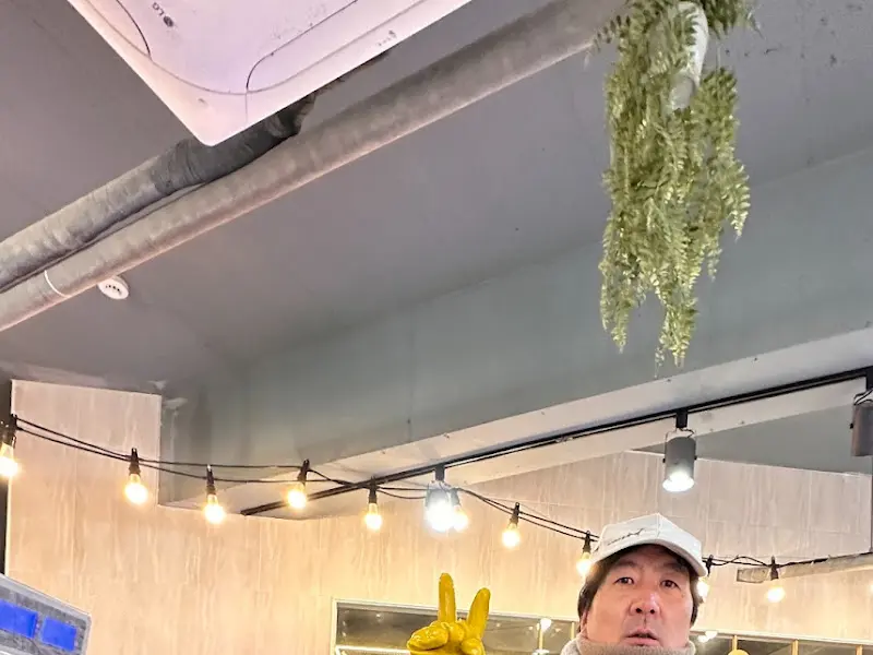 친절한 사장님의 모습