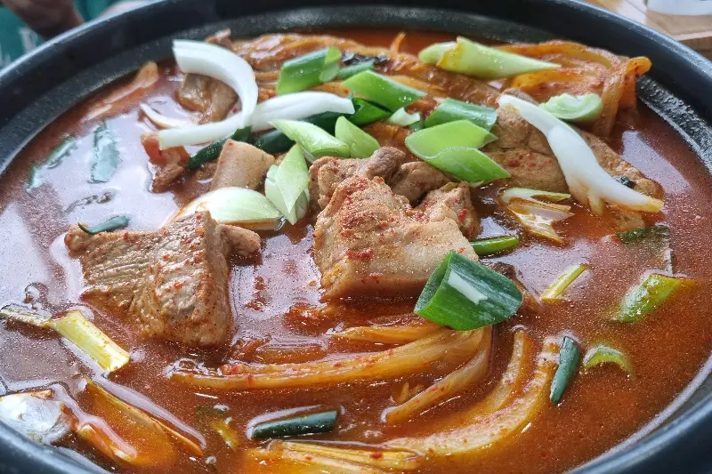 김치찜 확대 사진