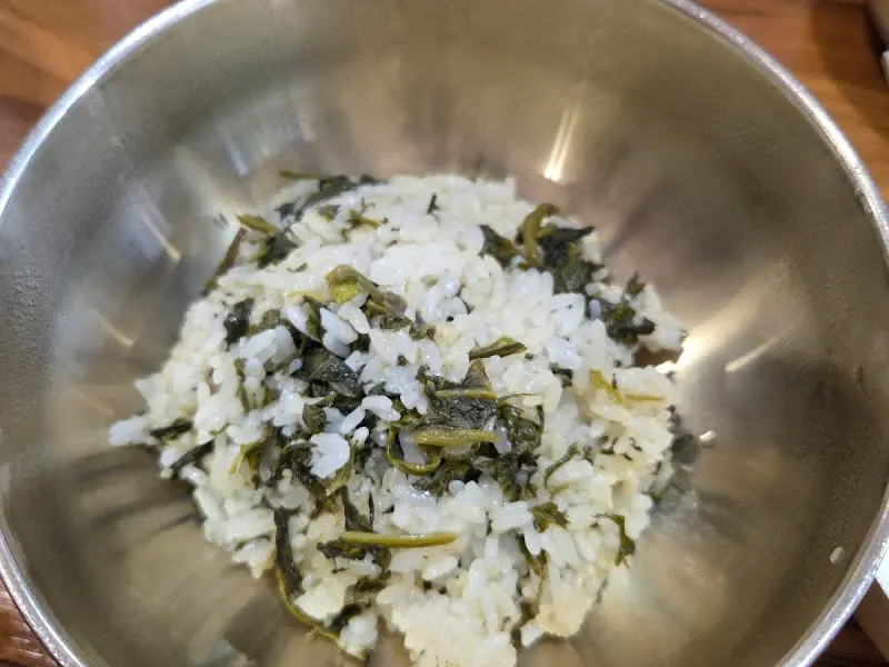 향긋한 곤드레밥