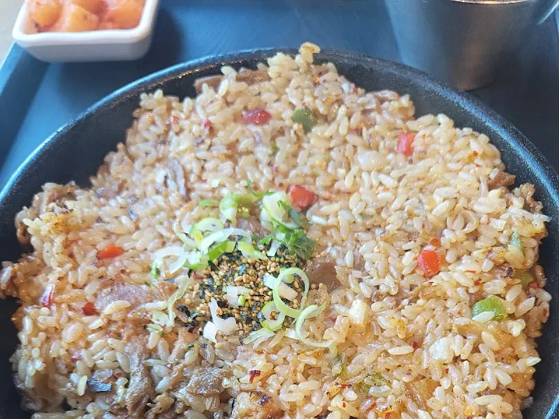 불고기볶음밥 근접샷