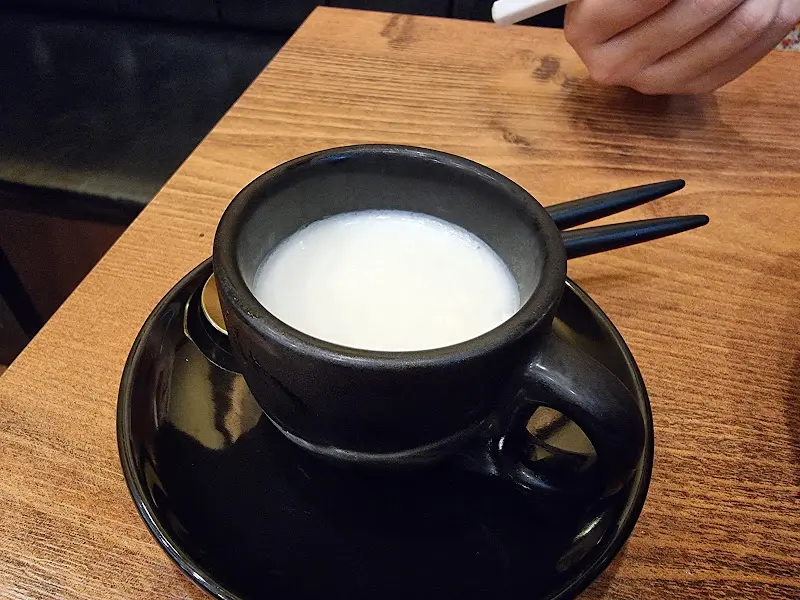 심플한 우유 푸딩