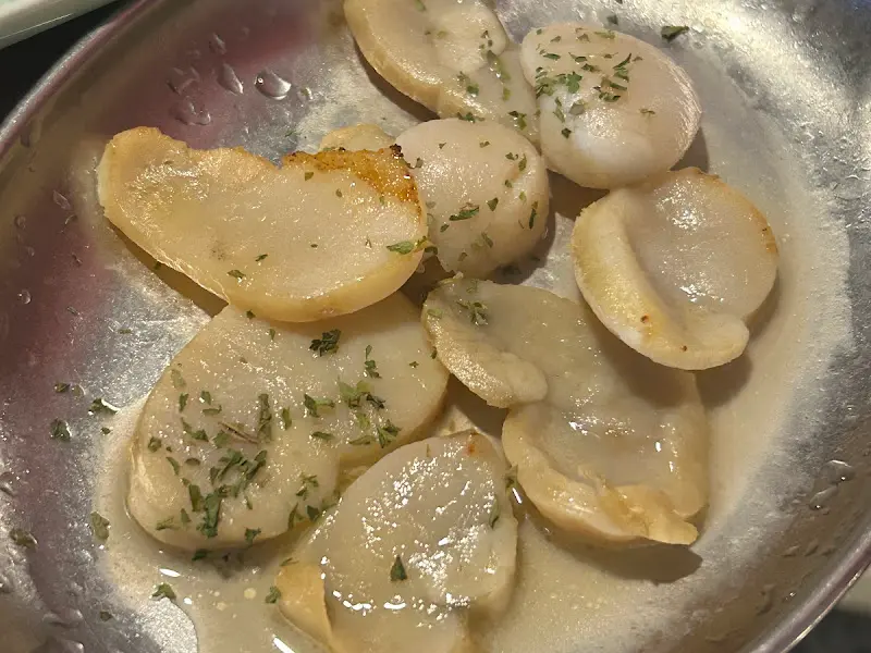 탱글탱글한 키조개 관자의 모습