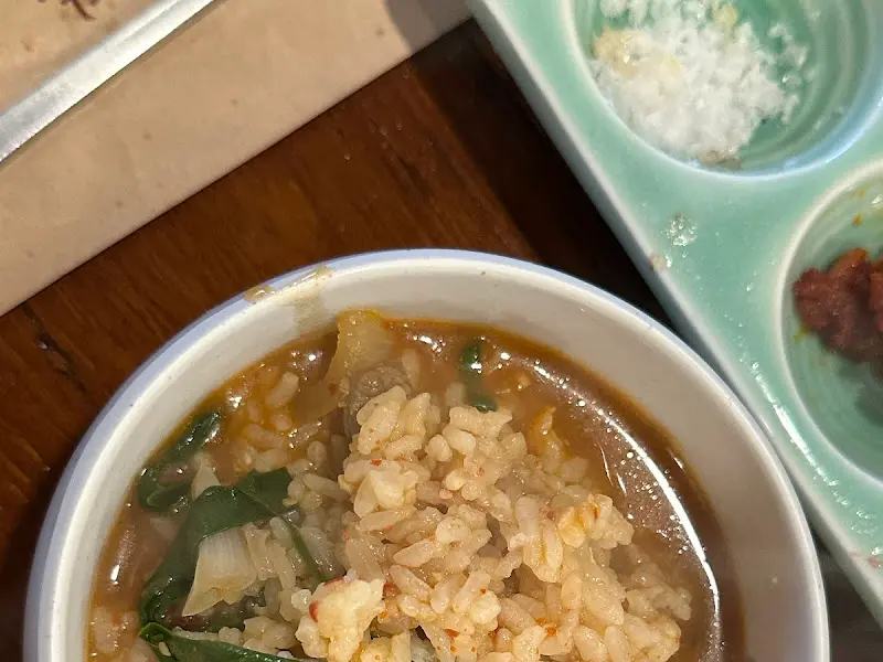 구수한 된장술밥의 향연