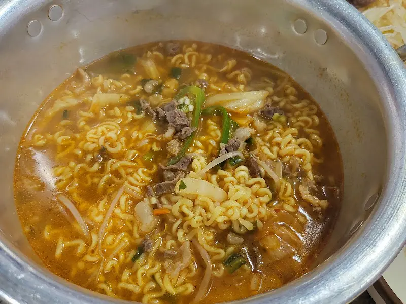 차돌 라면