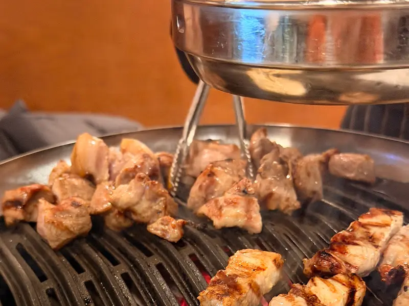 고반식당의 자랑, 그릴링 서비스