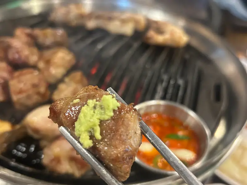 다양한 쌈 조합