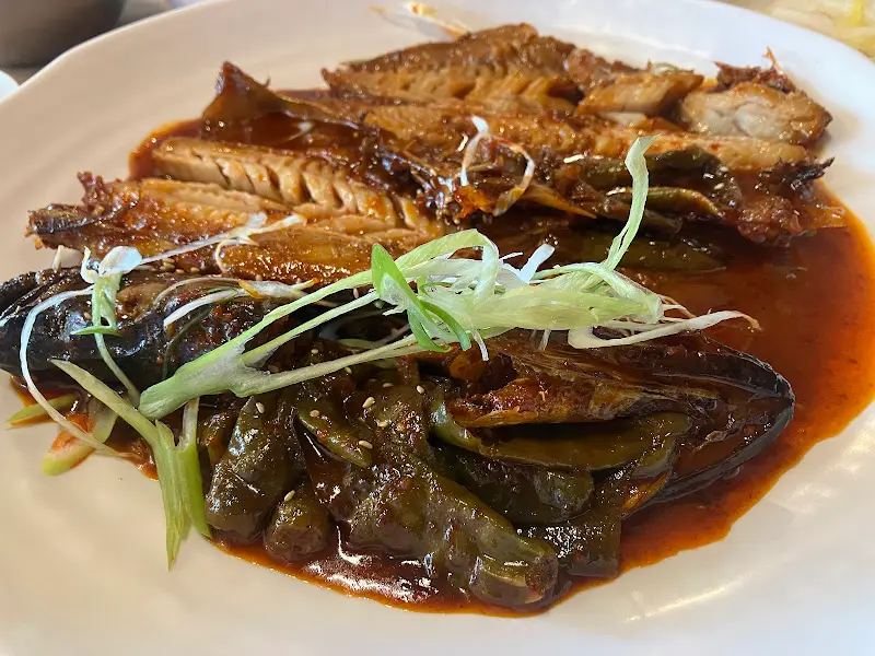 매콤달콤한 양념이 밴 코다리 조림