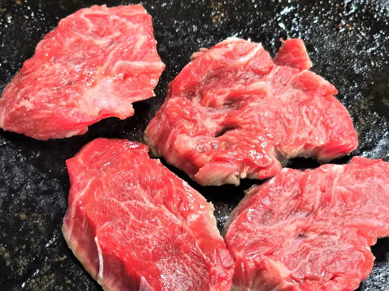 대성정육식당 내부