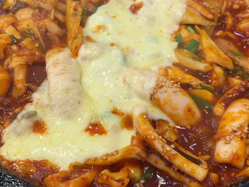 치즈 오징어볶음