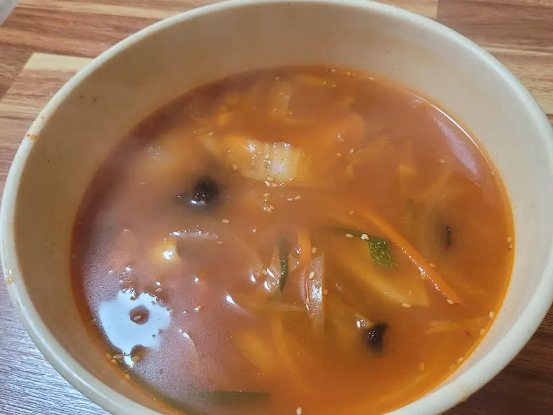 서비스 짬뽕국물