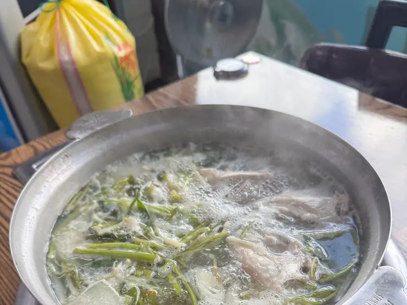 보글보글 끓고 있는 복지리