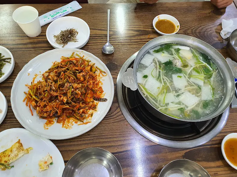 복지리 한 상 차림