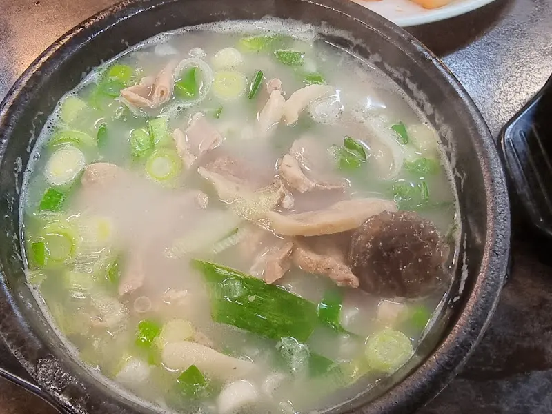 순대국 비주얼