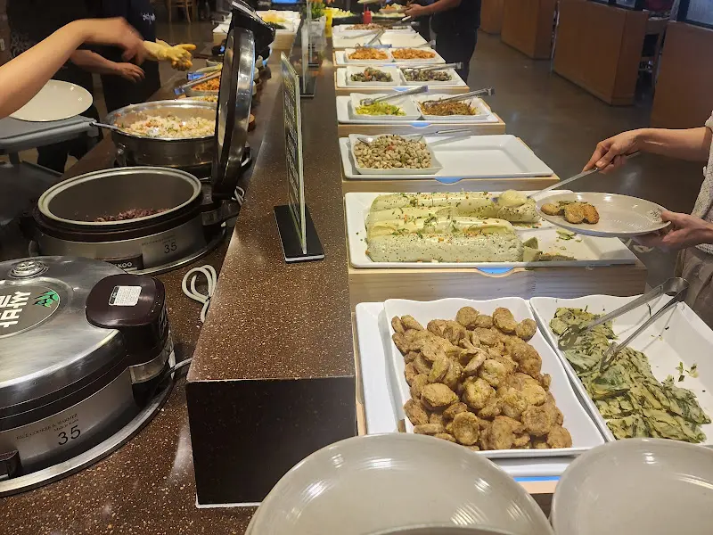 다담뜰 뷔페 코너