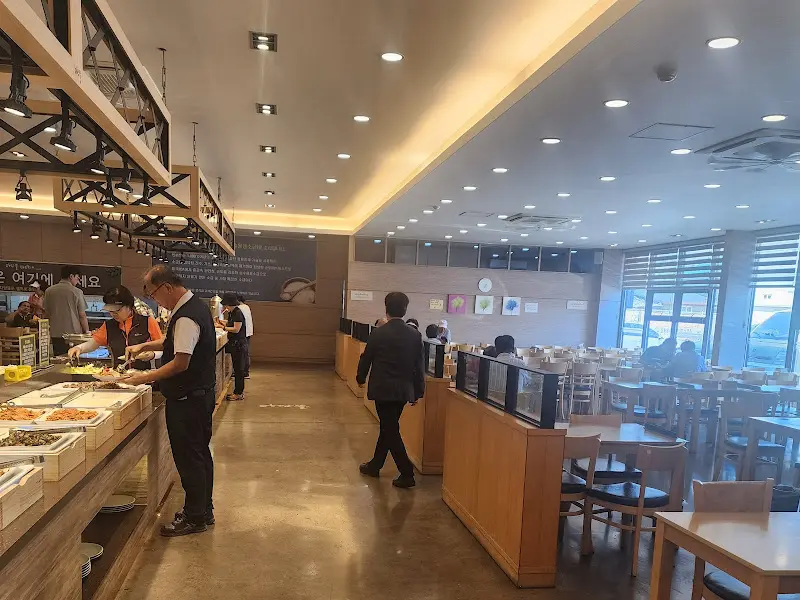 다담뜰 뷔페 음식 코너