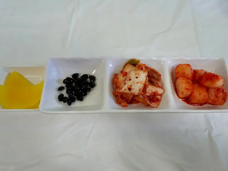 기본 반찬