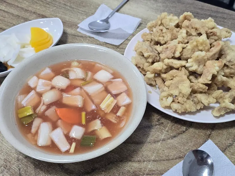 탕수육과 냉짬뽕