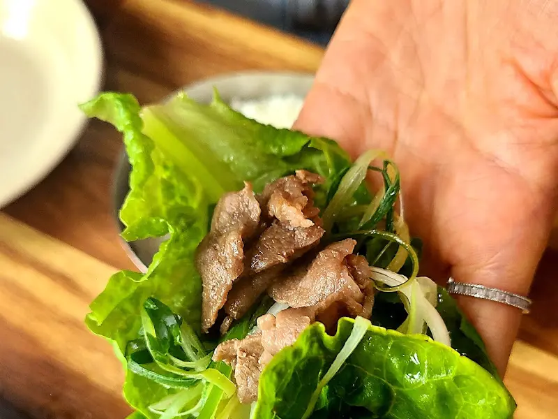 옹고집쌈밥 셀프바