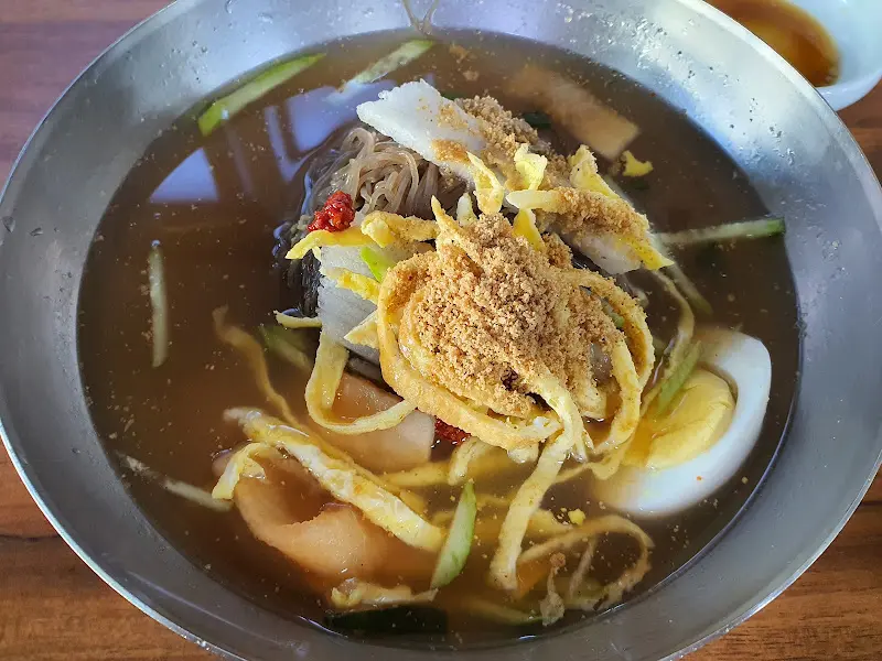 봉숙이 물냉면의 비주얼