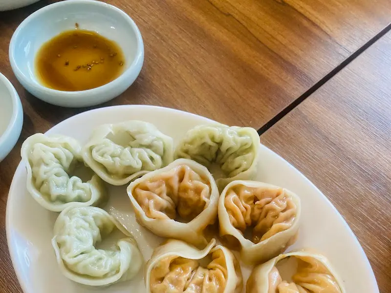 봉숙이 물냉면의 만두 단면