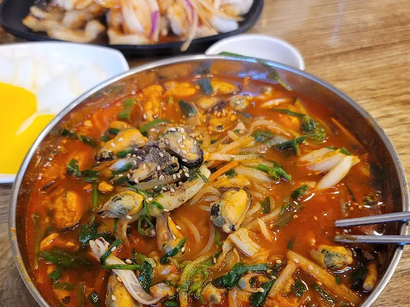 교동짬뽕과 탕수육