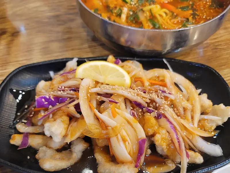 교동짬뽕과 탕수육 투샷