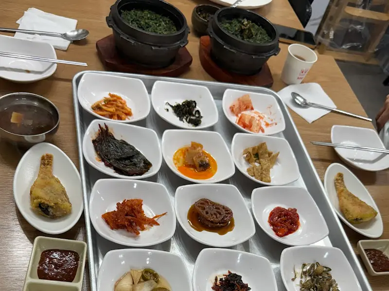 곤드레밥 정식 한상차림