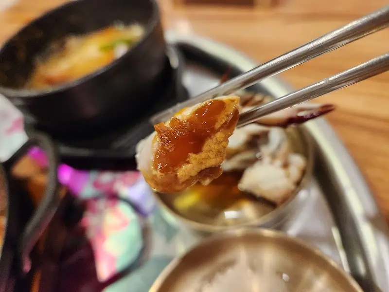 종달수다뜰 간장게장