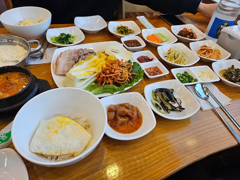 보성 순두부 보리밥 한상차림