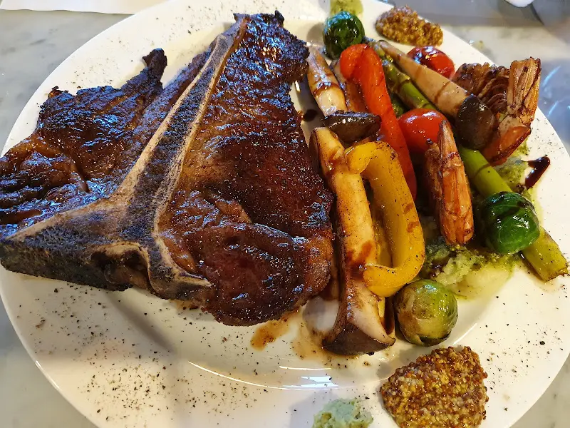 티본스테이크 근접샷