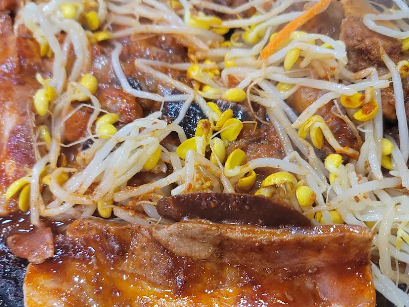 쭈꾸미 삼겹살 근접샷