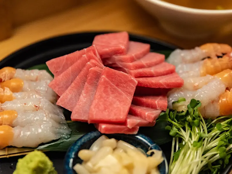 신선함이 가득한 참치회